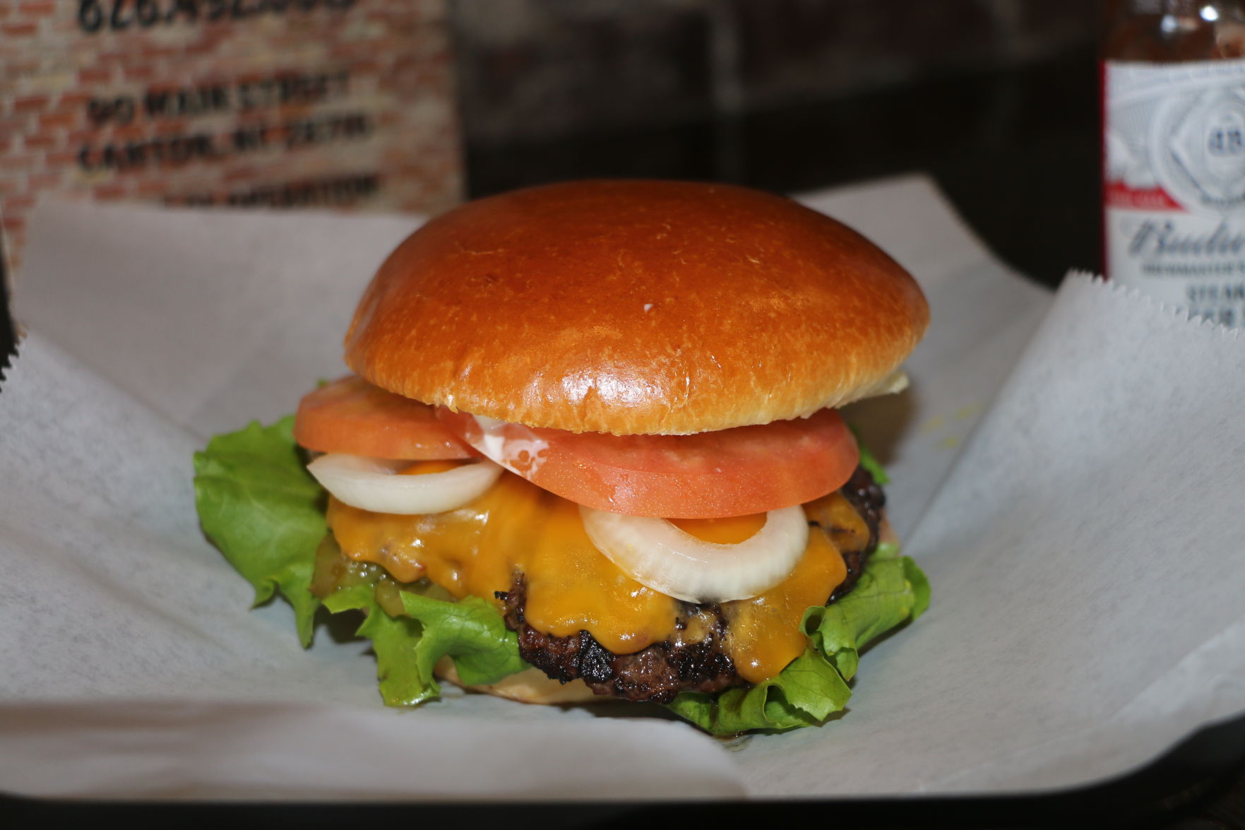 The famous burger